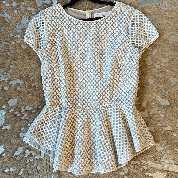 Hunter Bell Peplum Top - Picture 1 of 4